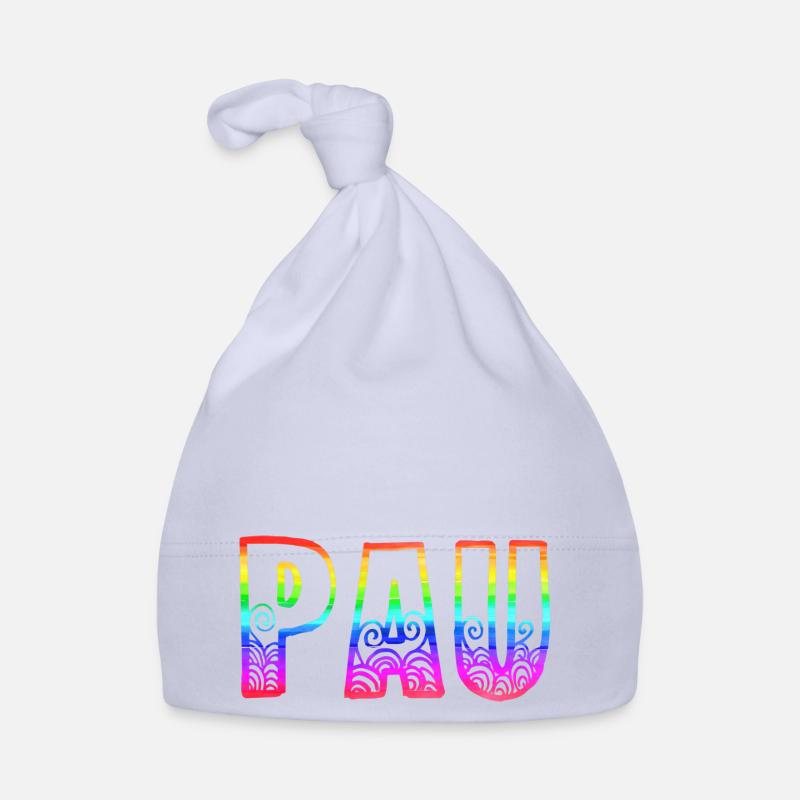 Pau rs Arc-en-ciel Bonnet bio Bébé