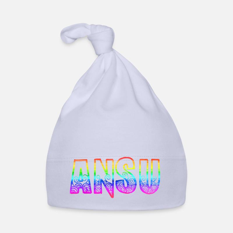ansu rs regenbogen Baby Bio-Mütze