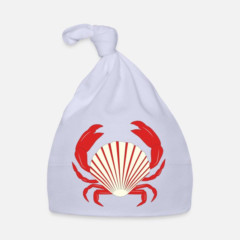 Rote Krabbe Baby Bio-Mütze