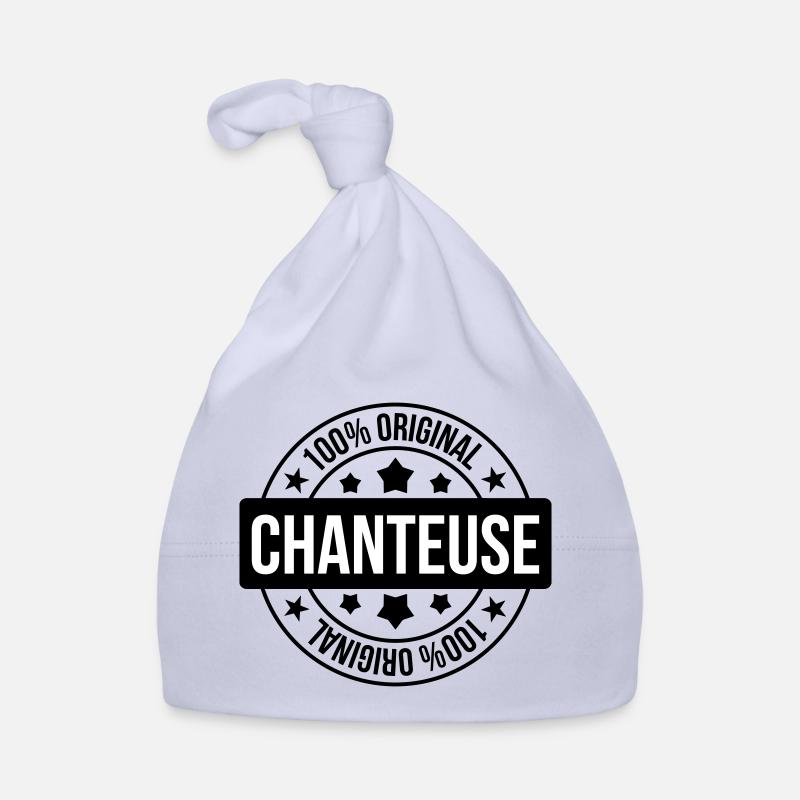 Chanteuse - Chanter - Chanson Bonnet bio Bébé