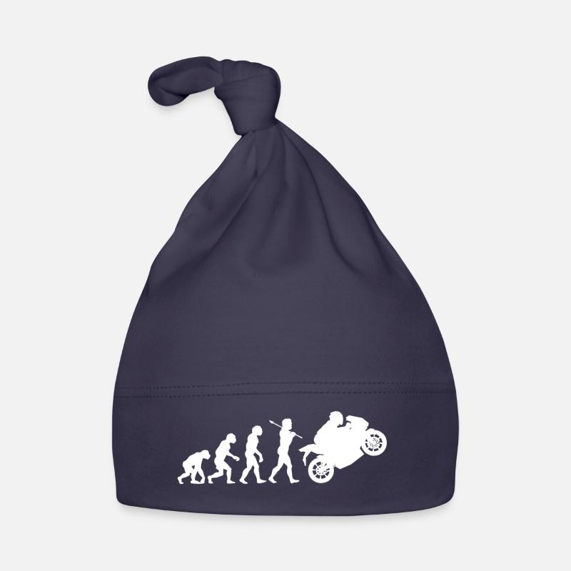 Evolution Motorcyclist Organic Baby Cap