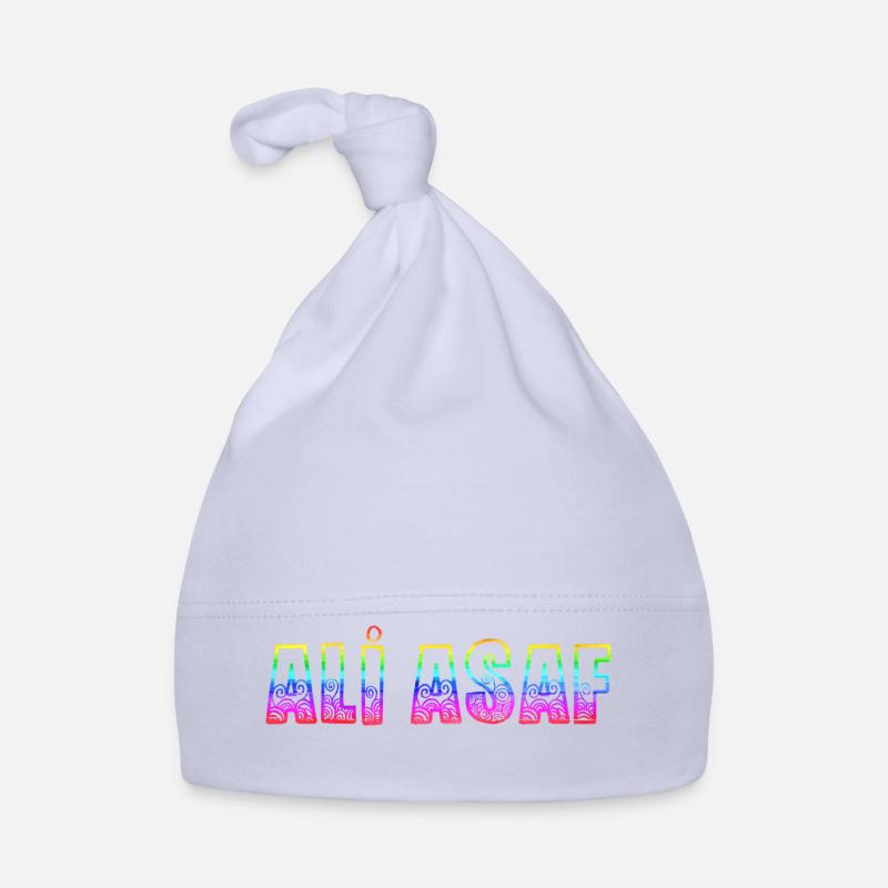 Ali Asaf RS Rainbow Organic Baby Cap