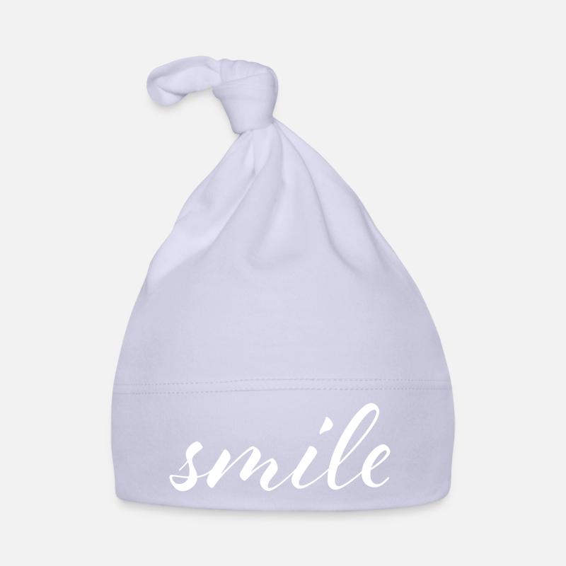 Sourire - Bonnet bio Bébé - ciel