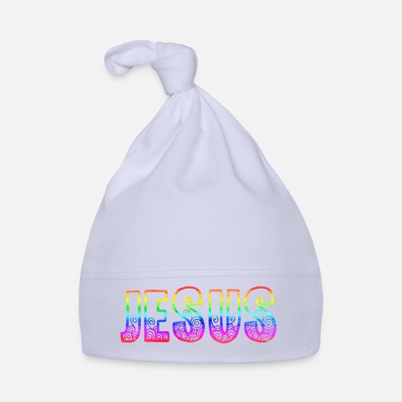 L’arc-en-ciel de Jésus - Bonnet bio Bébé - ciel