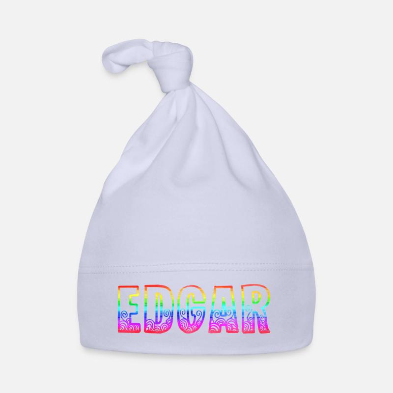 edgar rs rainbow Organic Baby Cap