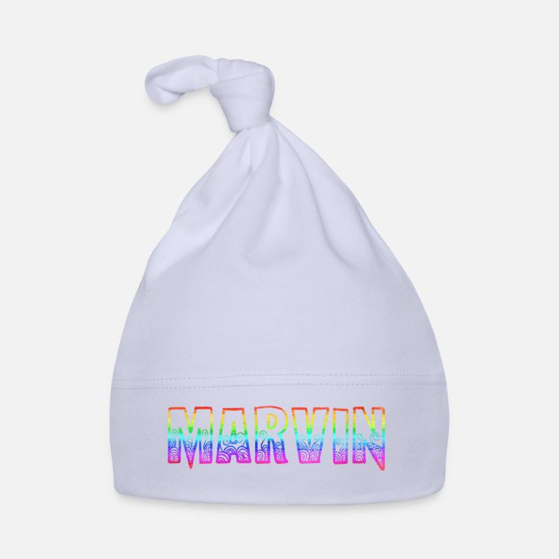 marvin rs regenbogen Baby Bio-Mütze