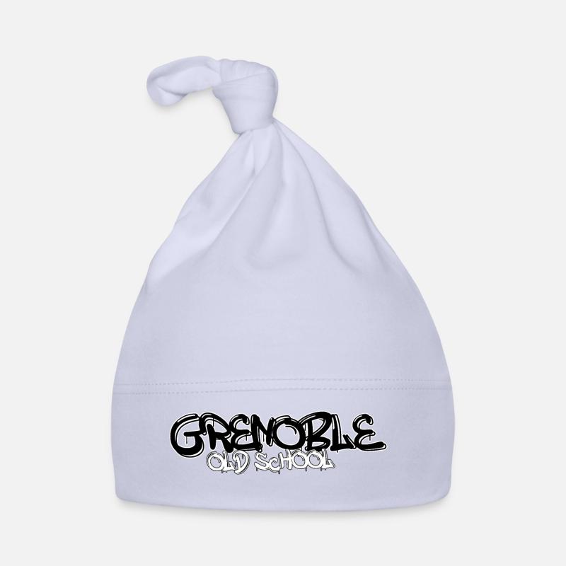 grenoble - Bonnet bio Bébé - ciel
