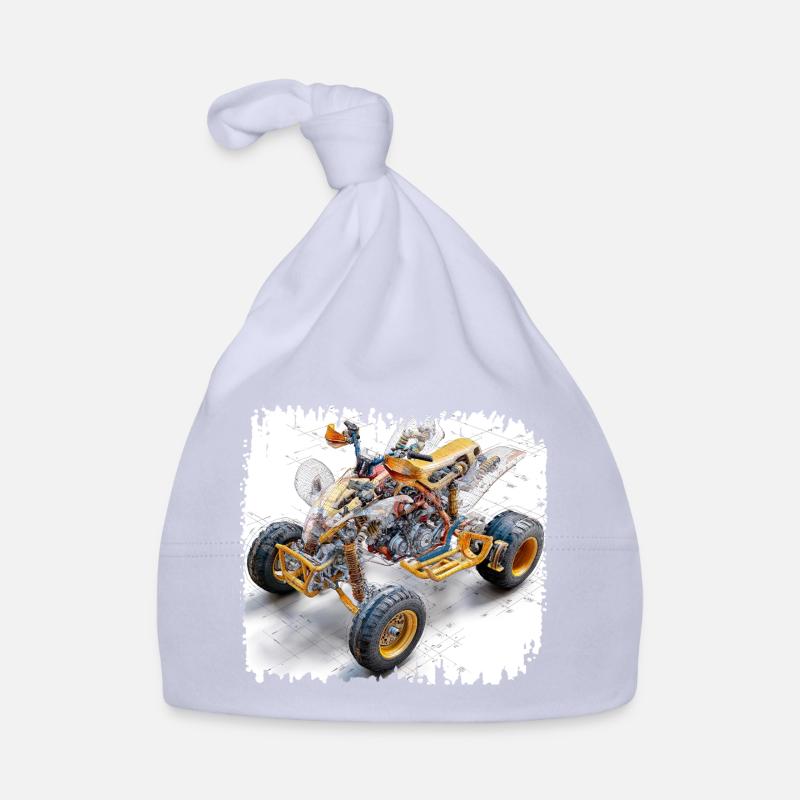 Conception de plan CAO Quad Bike Bonnet bio Bébé
