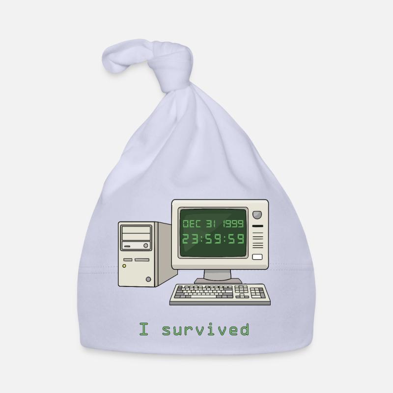 I Survived Y2K Organic Baby Cap