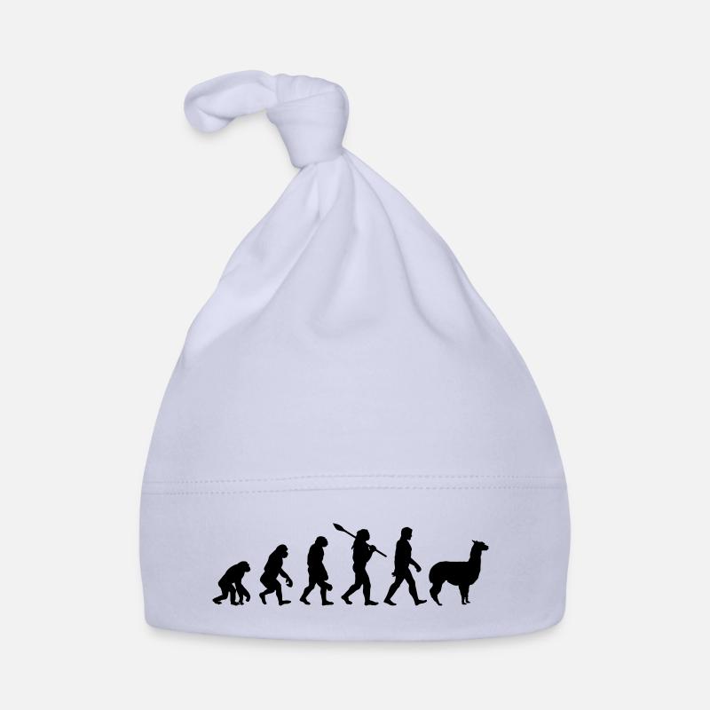 Evolution Alpaca funny gift idea South America Organic Baby Cap