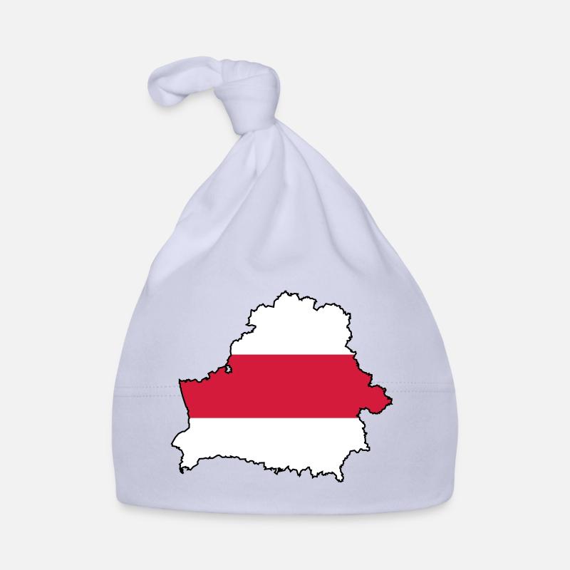 Silhouette de Biélorussie Bonnet bio Bébé