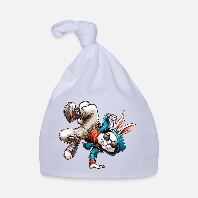 Pâques Pâques Lapin Danse Breakdance Bonnet bio Bébé