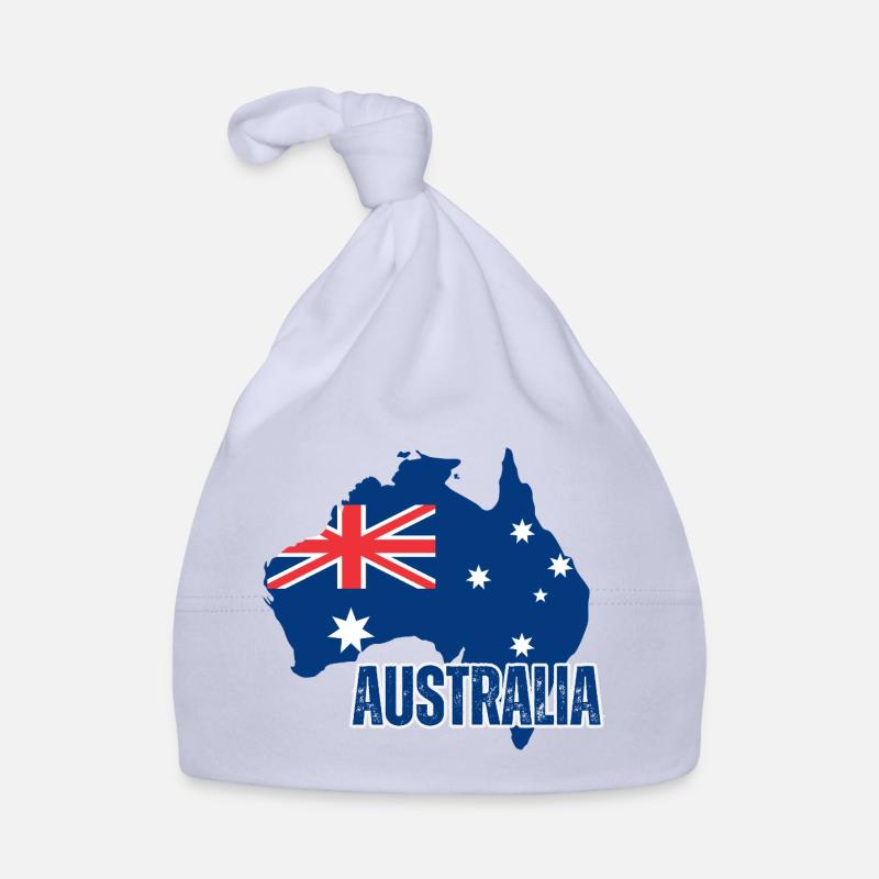 Australian flag, Australian pride Organic Baby Cap