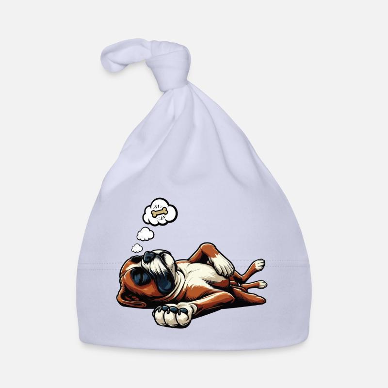 Boxer Boxer Porte-boxeurs Boxer Chien Boxer Propriétaire de boxer Fan boxer Bonnet bio Bébé