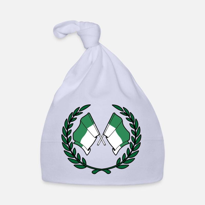 Vlieland Laurel Flags – Island Pride Organic Baby Cap