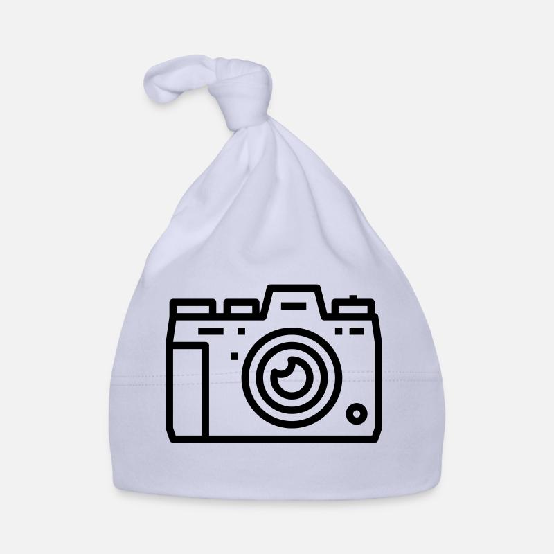 Camera Photo Digital Camera Camera Gift - Organic Baby Cap - sky