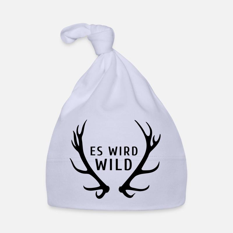 es wird wild Baby Bio-Mütze