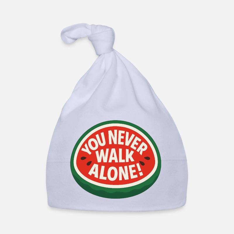 You Never Walk Alone - Watermelon Baby Bio-Mütze