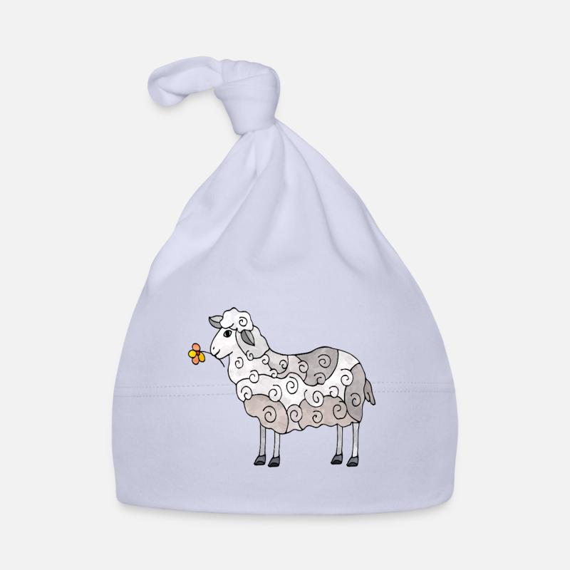 Schaf Baby Bio-Mütze