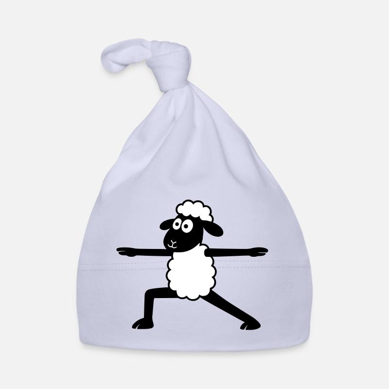 Yoga Schaf Baby Bio-Mütze