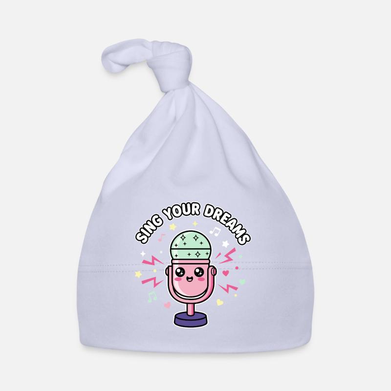Singen Sie Ihre Träume – Magic Kawaii Mic Baby Bio-Mütze
