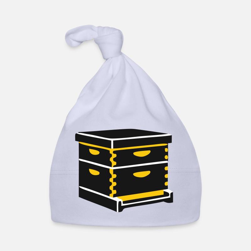 Beehive hive beekeeping apiary beekeeper Organic Baby Cap