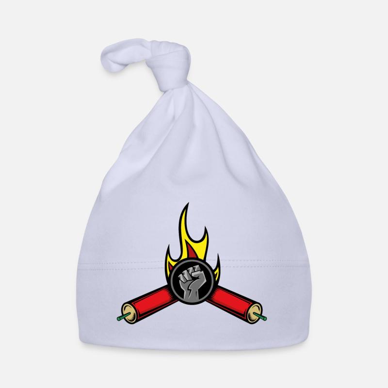 Banging firecrackers fireworks gift Organic Baby Cap