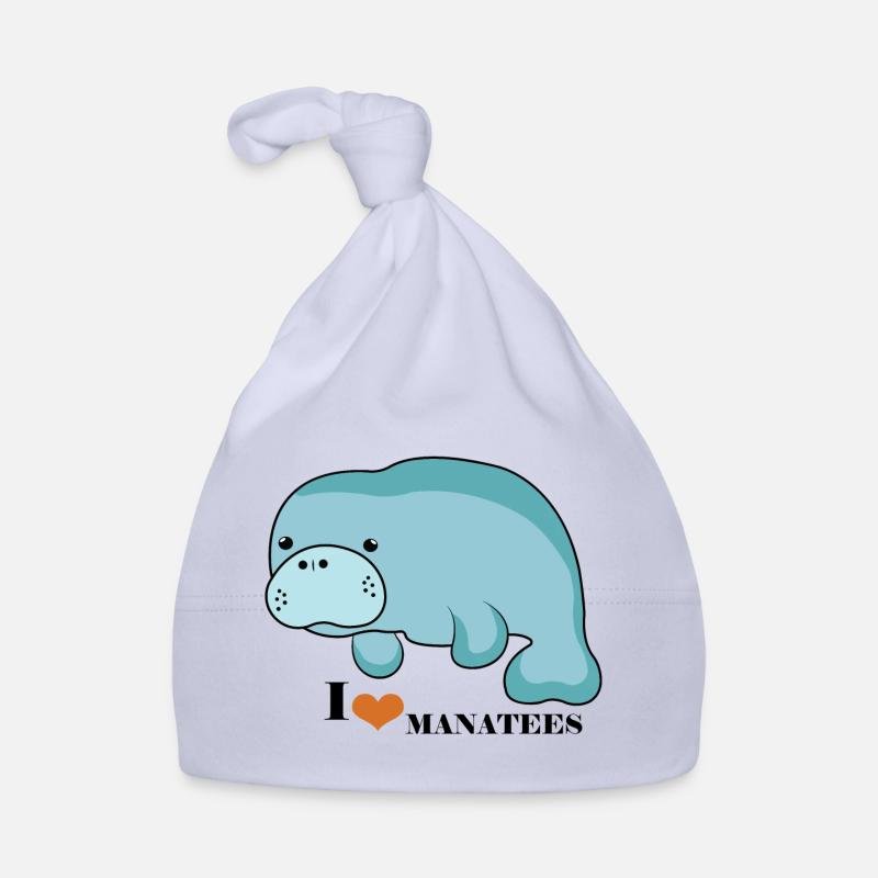 Manatee Love Organic Baby Cap