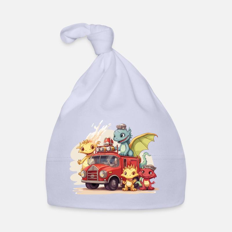 Dinosaur Fire Brigade Adventure - Dragon Bonnet bio Bébé