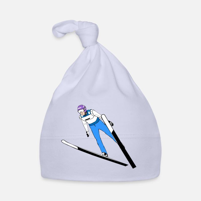 Saut à ski Bonnet bio Bébé
