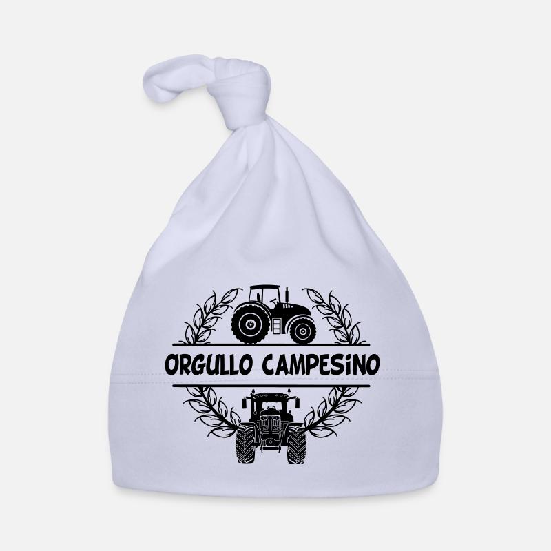 Proud farmer – Spanish text Orgullo campesino Organic Baby Cap