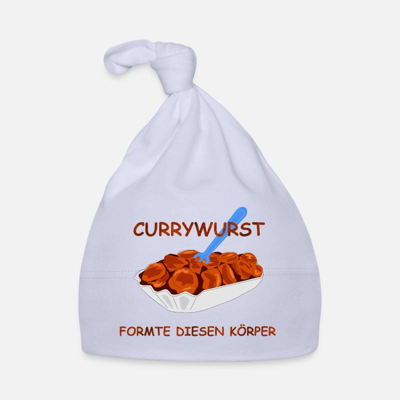 Currywurst Baby Bio-Mütze