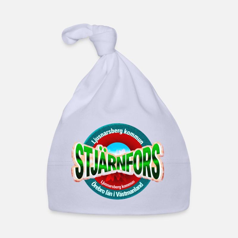 Stjärnfors - Bonnet bio Bébé - ciel