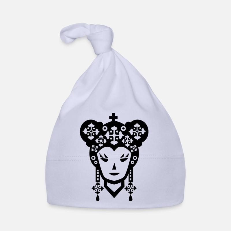 Tête d'Idole - Bonnet bio Bébé - ciel