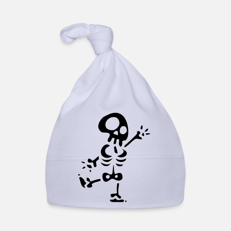 skeleton Organic Baby Cap