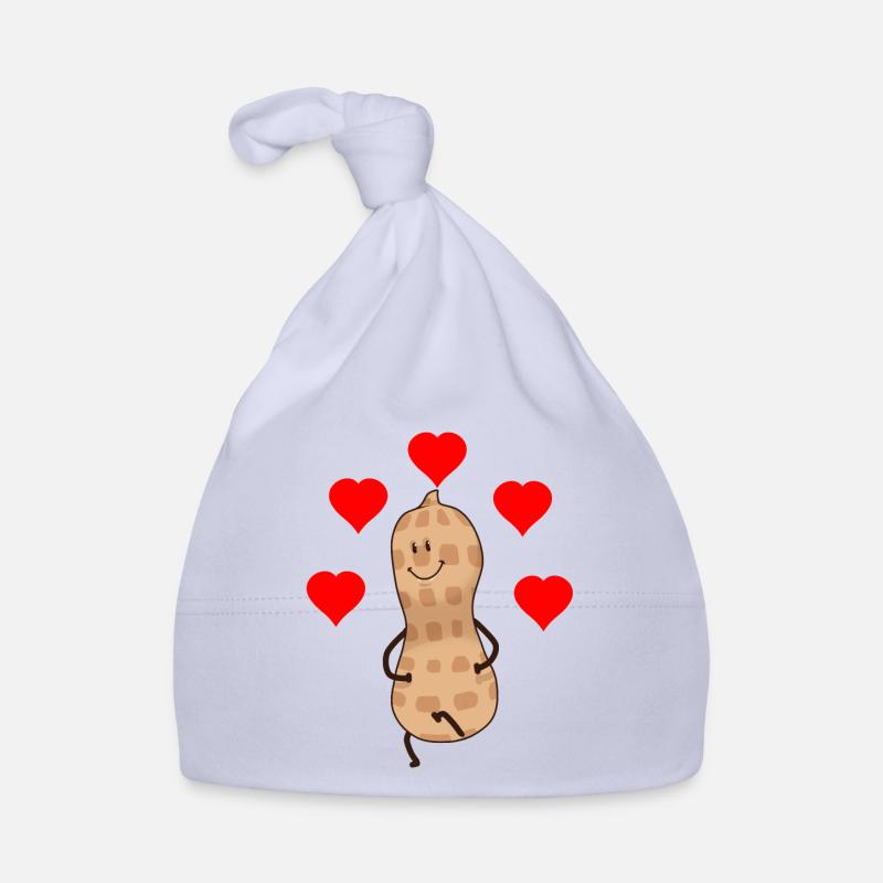 Sincère cacahuète noix idée cadeau Saint-Valentin Bonnet bio Bébé
