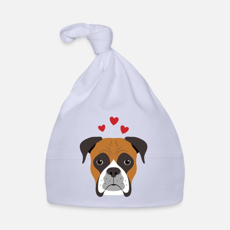Boxer Liebe Baby Bio-Mütze