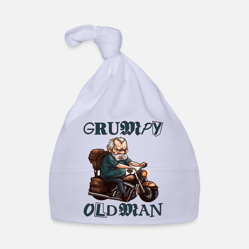 GRUMPY OLD MAN Organic Baby Cap