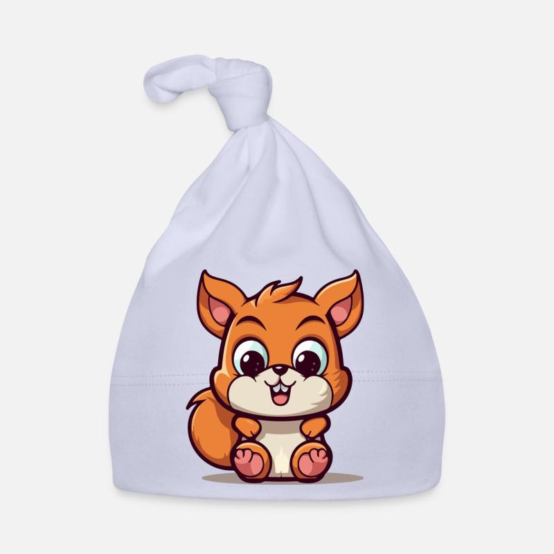 Raph das Eichhörnchen Baby Bio-Mütze