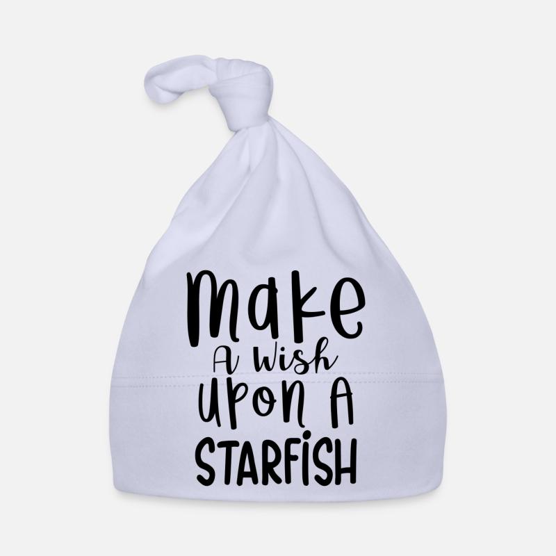Make a wish upon a Starfish Organic Baby Cap