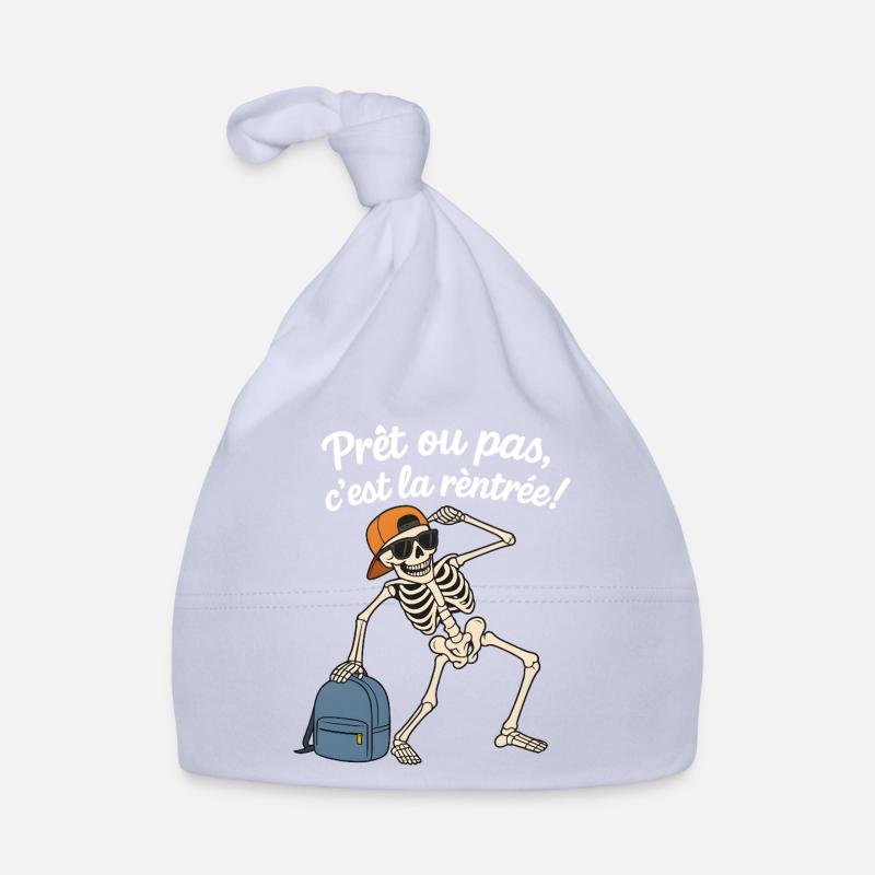 Cooles Skelett Baby Bio-Mütze