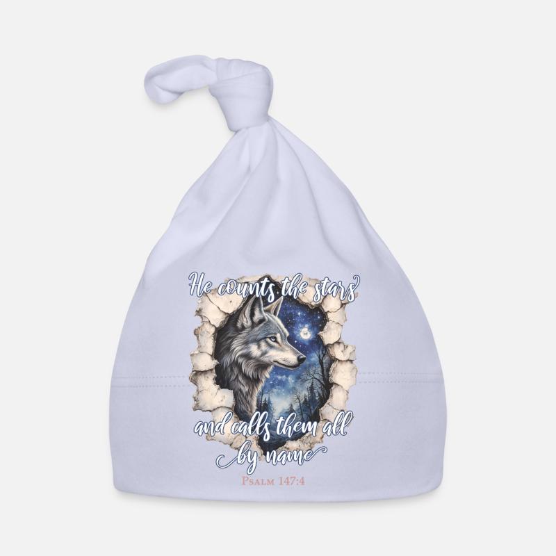 Citation chrétienne de Wolf Bonnet bio Bébé