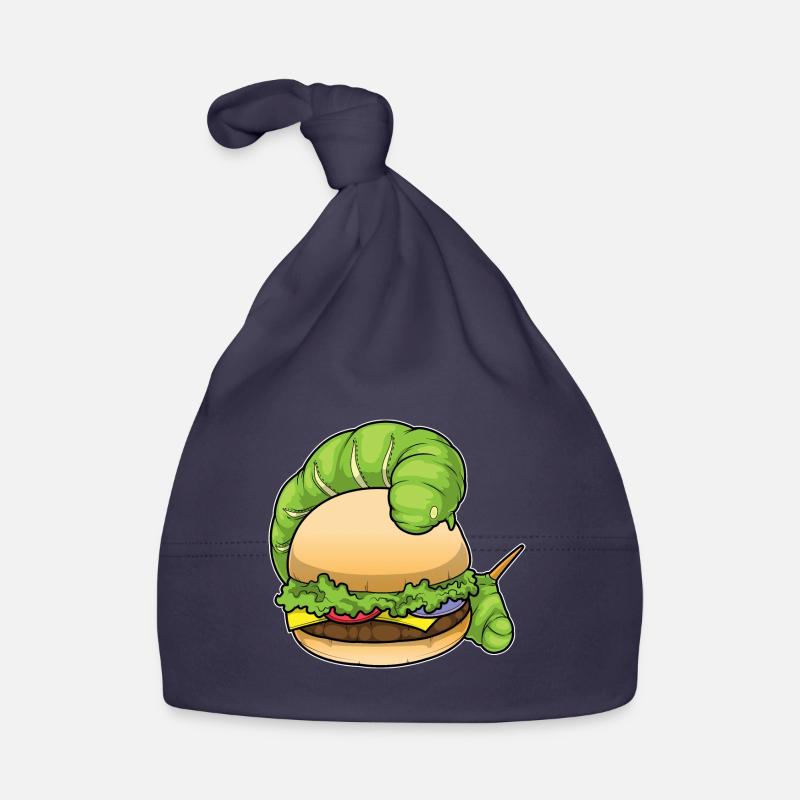 Raupe Burger Baby Bio-Mütze