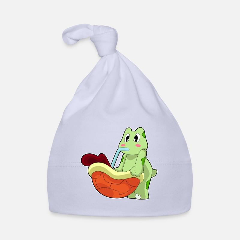Turtle Coffee Mug Organic Baby Cap