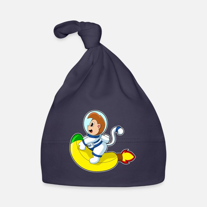 Monkey Banana Astronaute Bonnet bio Bébé