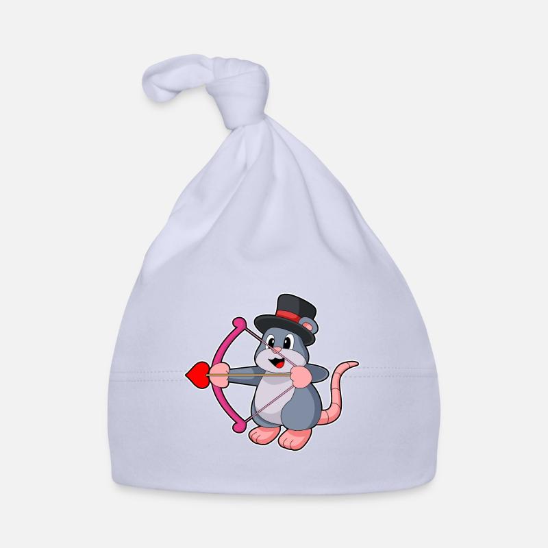 Maus Bräutigam Liebespfeil Hochzeit Baby Bio-Mütze