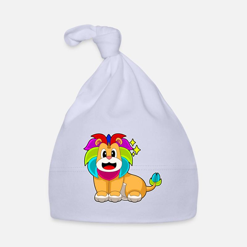 Licorne Lion Bonnet bio Bébé