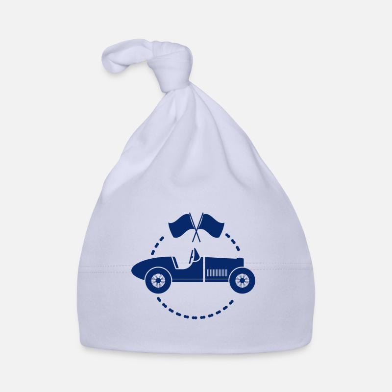 Car - Classic Car - Nostalgic Vehicles Organic Baby Cap