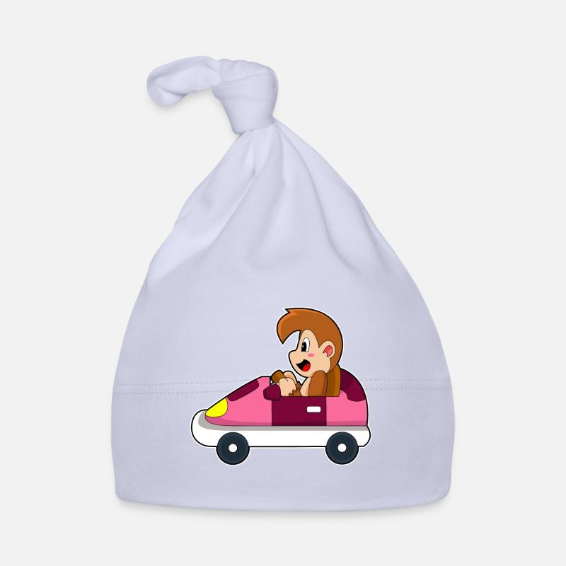 Affe Auto Baby Bio-Mütze