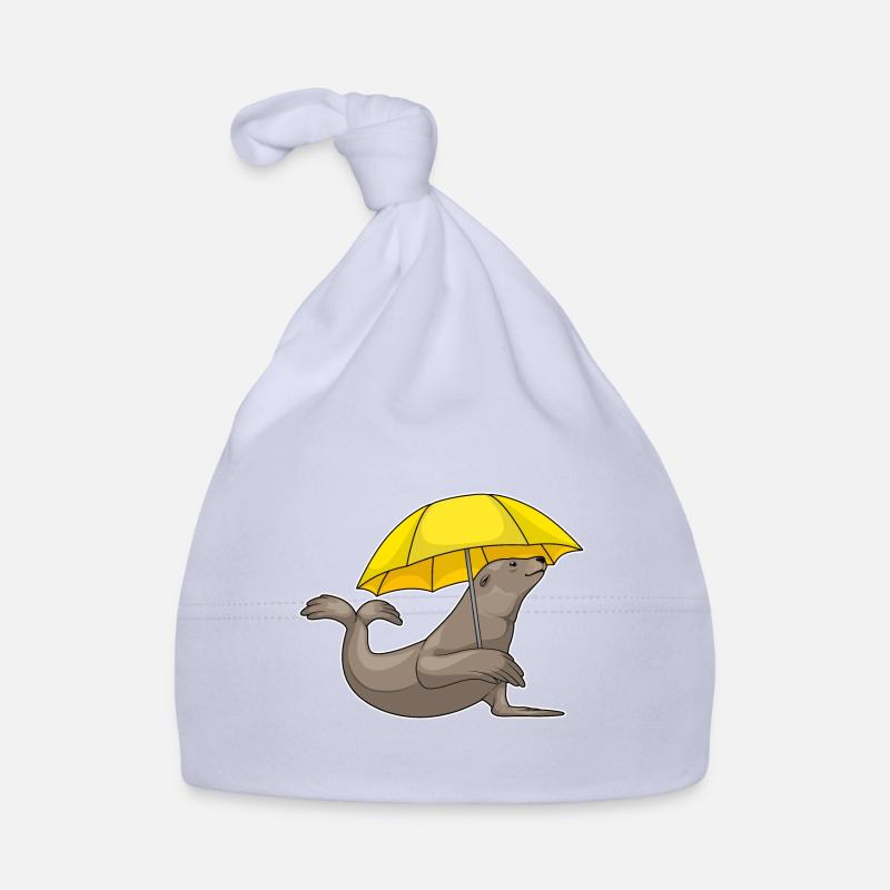 Seehund Regen Regenschirm Baby Bio-Mütze